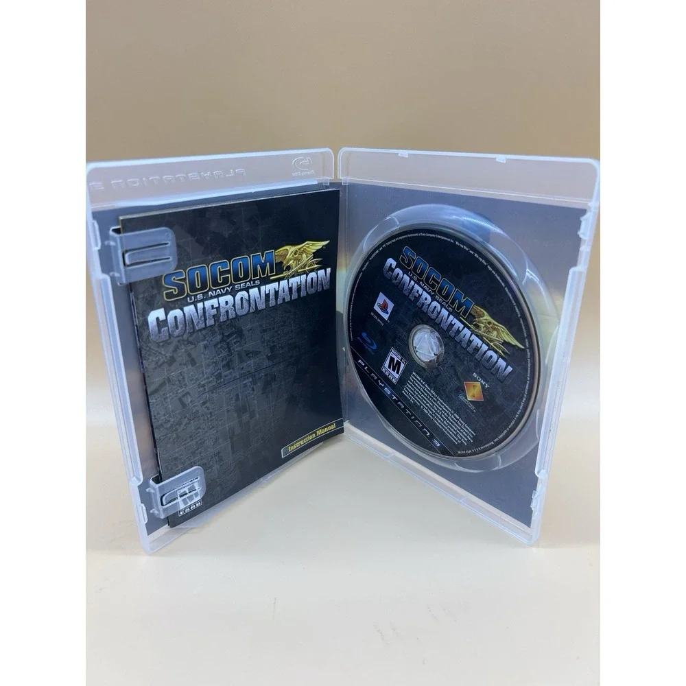 SOCOM U.S. Navy SEALs Confrontation PS3 Complete CIB Tested PlayStation 3